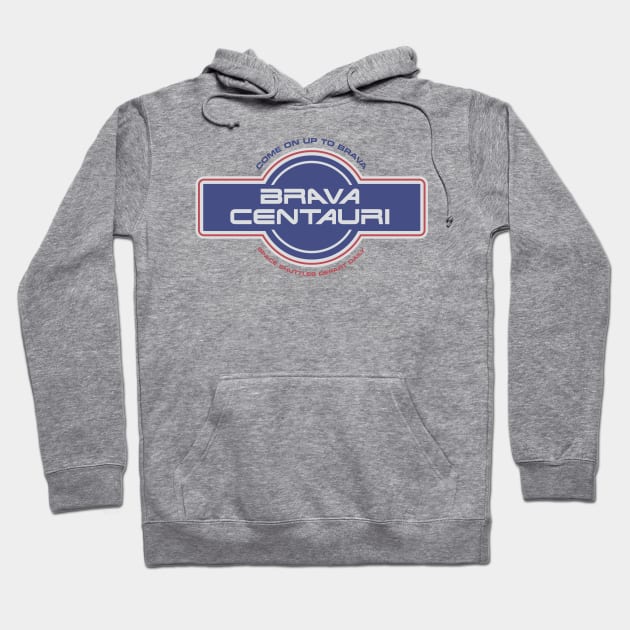 Brava Centauri Hoodie by GoAwayGreen